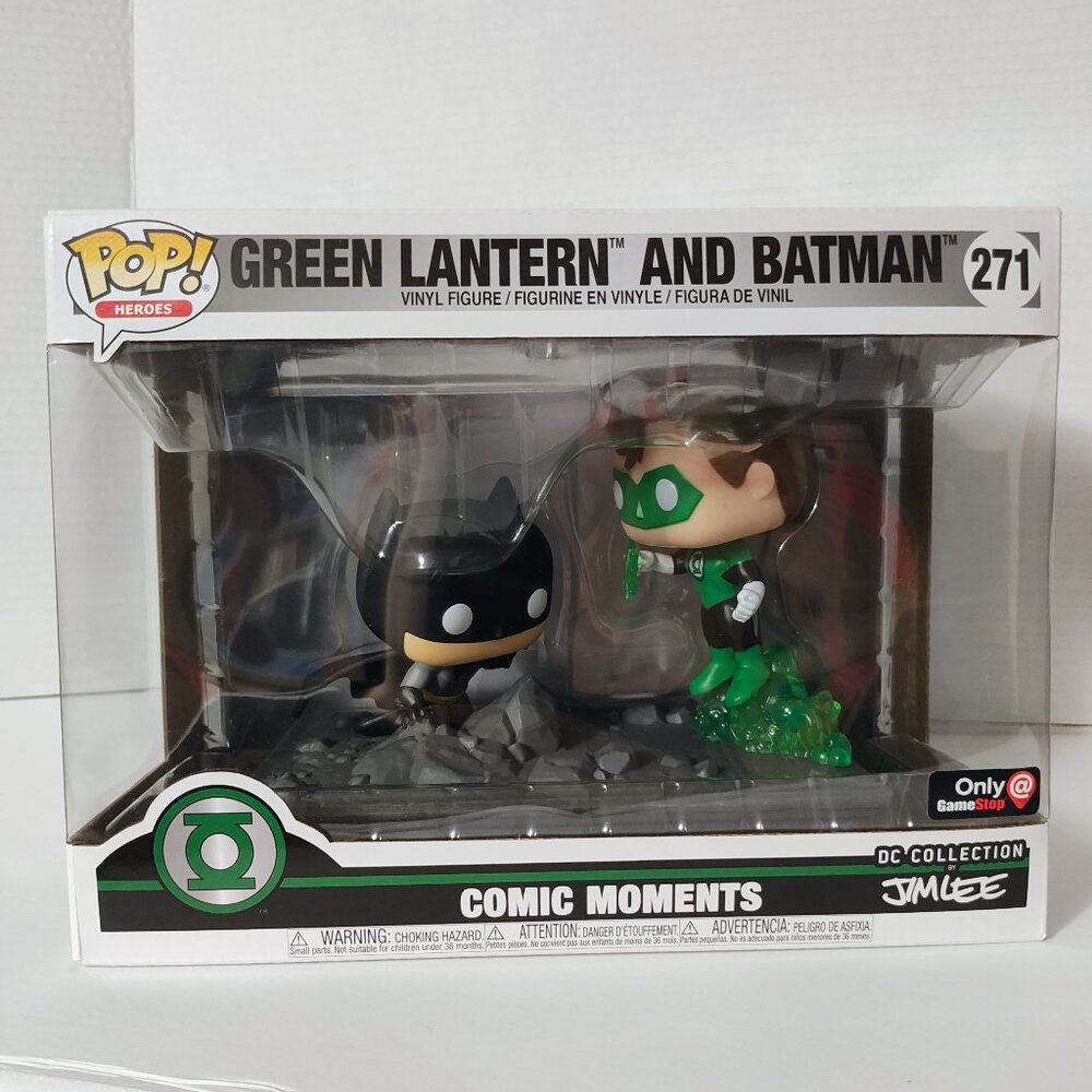 Pop Heroes - Green Lantern and Batman - #271 - GameStop Exclusive